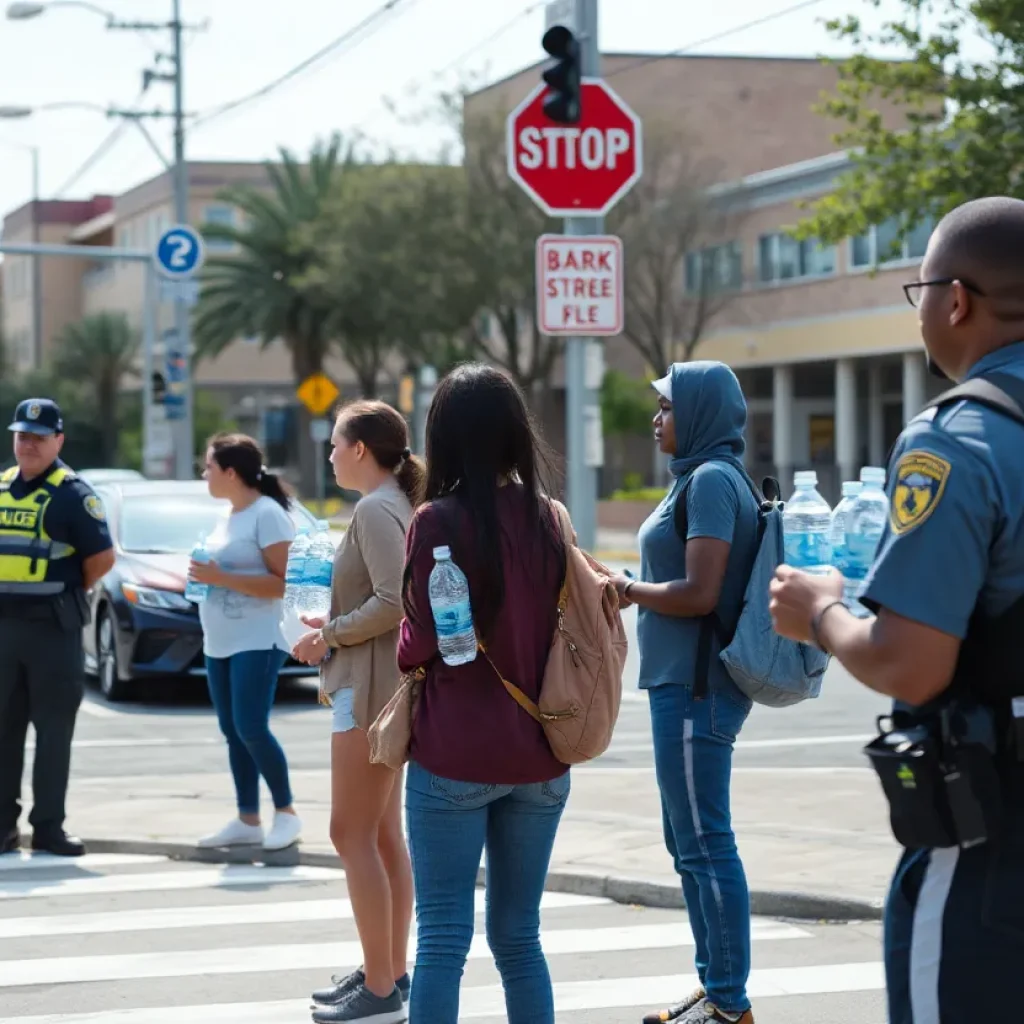 Intersection where Augusta shooting occurred