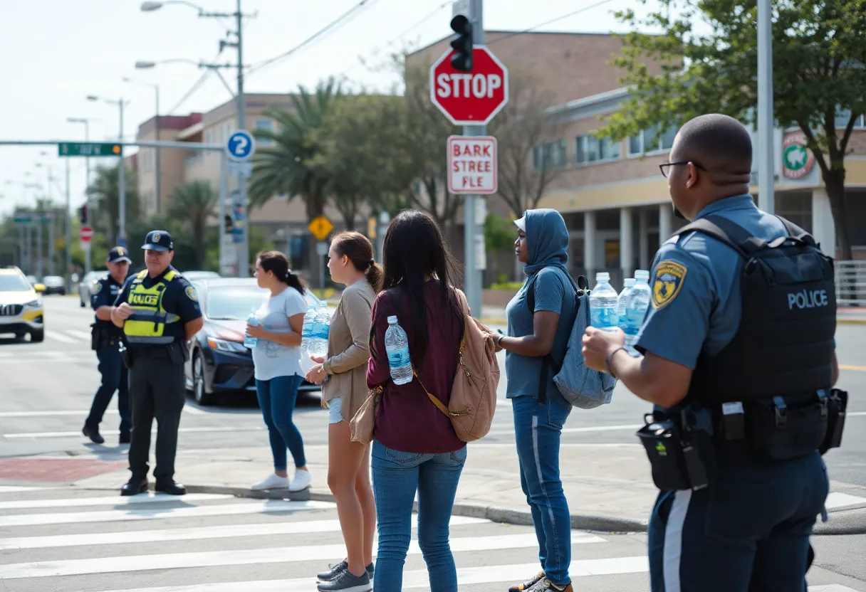 Intersection where Augusta shooting occurred