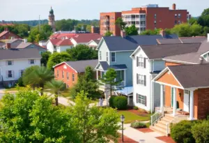 Conceptual image of the Turpin Hill revitalization project in Augusta, Georgia.