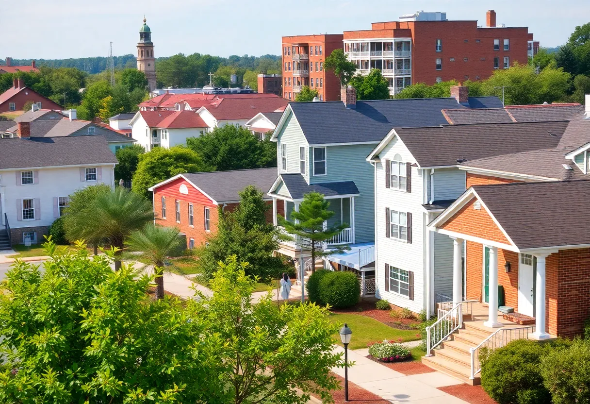 Conceptual image of the Turpin Hill revitalization project in Augusta, Georgia.