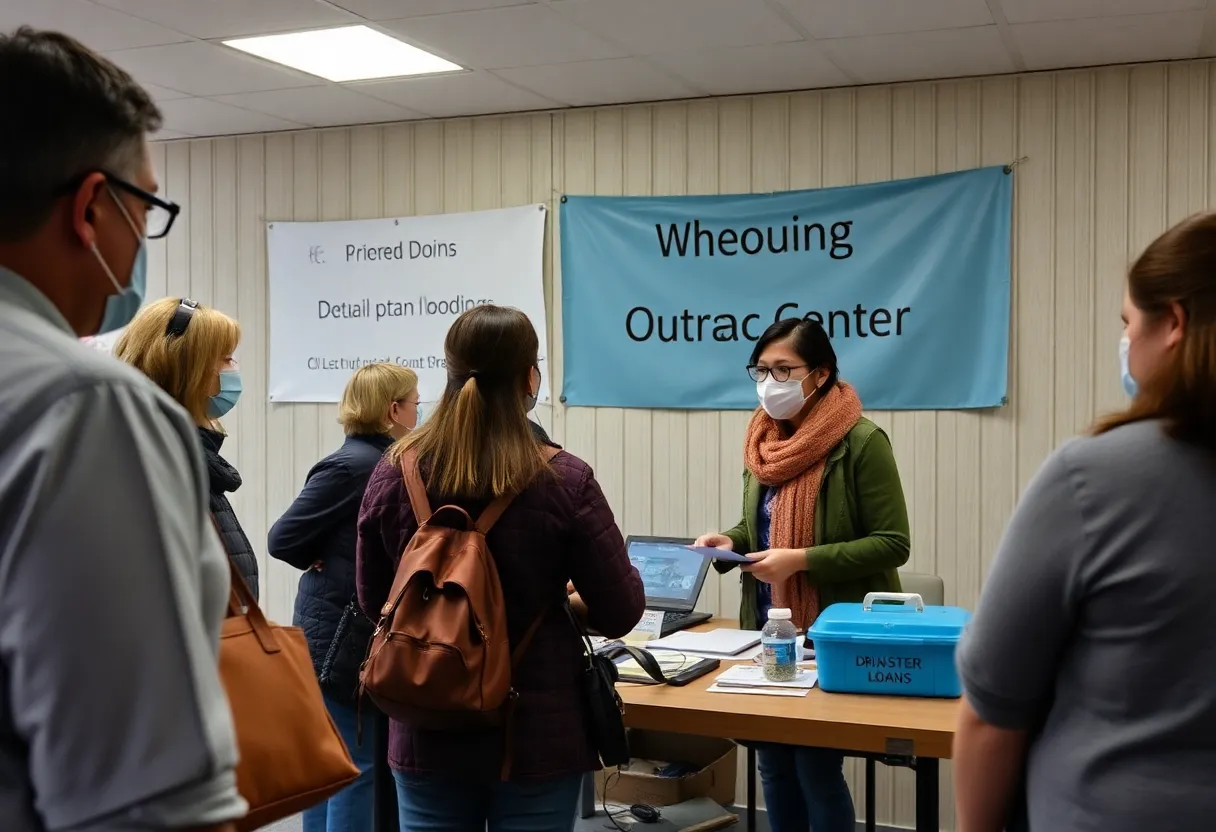 Disaster loan outreach center assisting residents