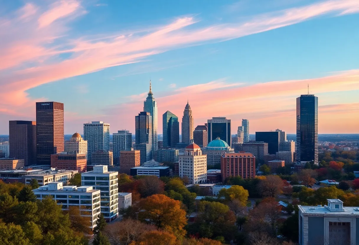 City skyline of Georgia symbolizing business growth