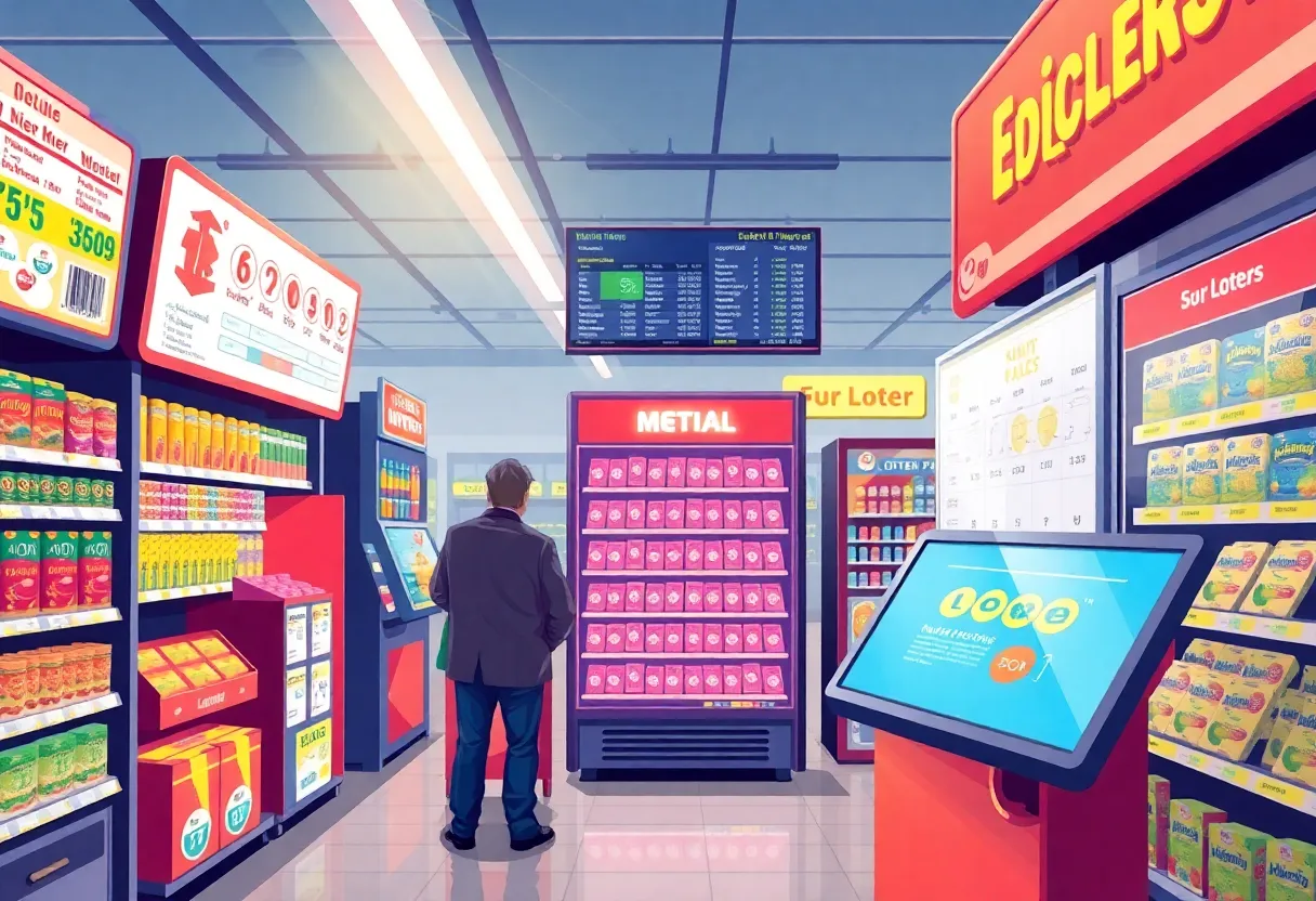 Advanced SCiQ technology deployed in a lottery retail environment