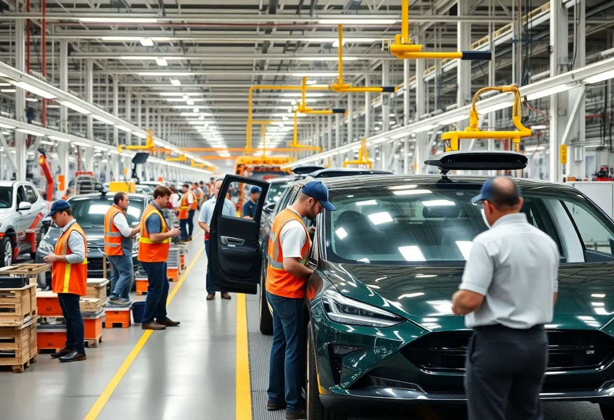 Manufacturing facility in Georgia with electric vehicle production