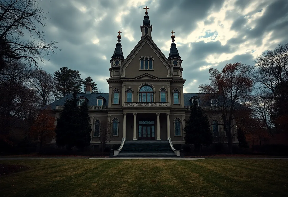 Mansion linked to House of Prayer Christian Church investigation