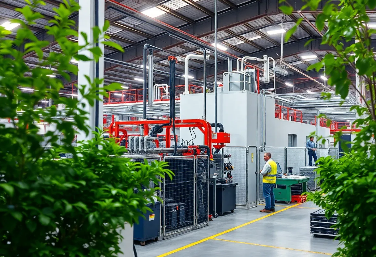 Hyundai battery manufacturing facility in Georgia
