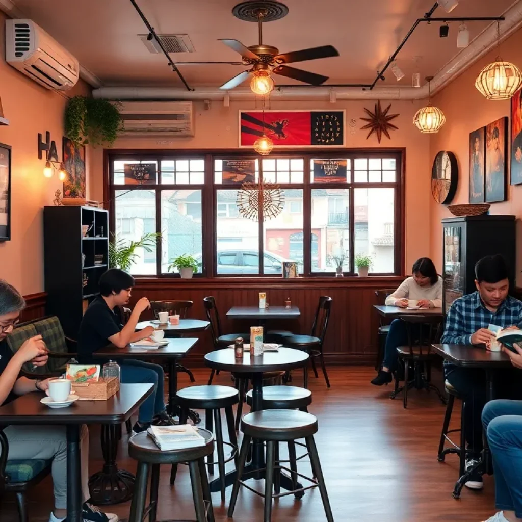 Interior of Lily Coffee Tea & Bread Cafe