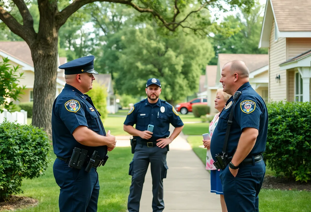 Community engagement with law enforcement in Richmond County