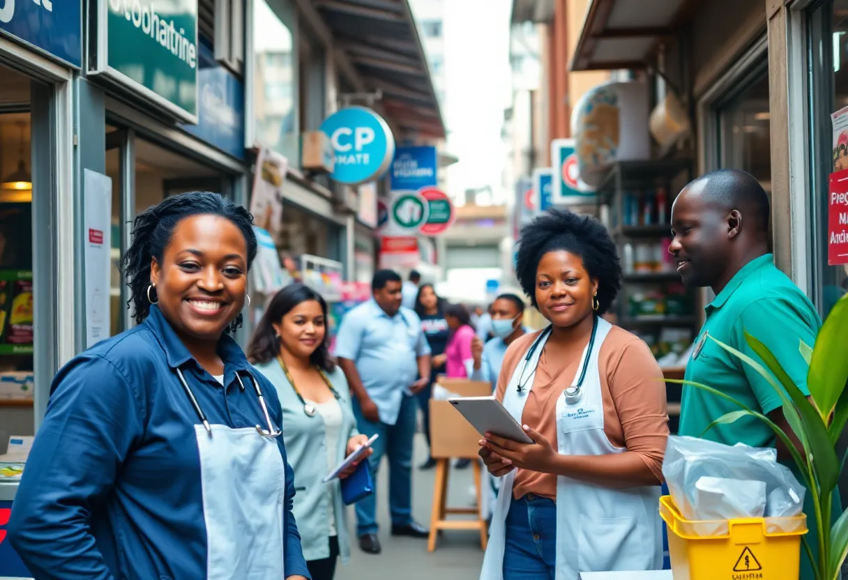 A diverse small business community in Atlanta, Georgia