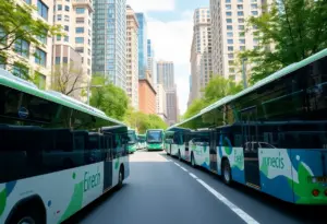 New electric buses introduced in Augusta