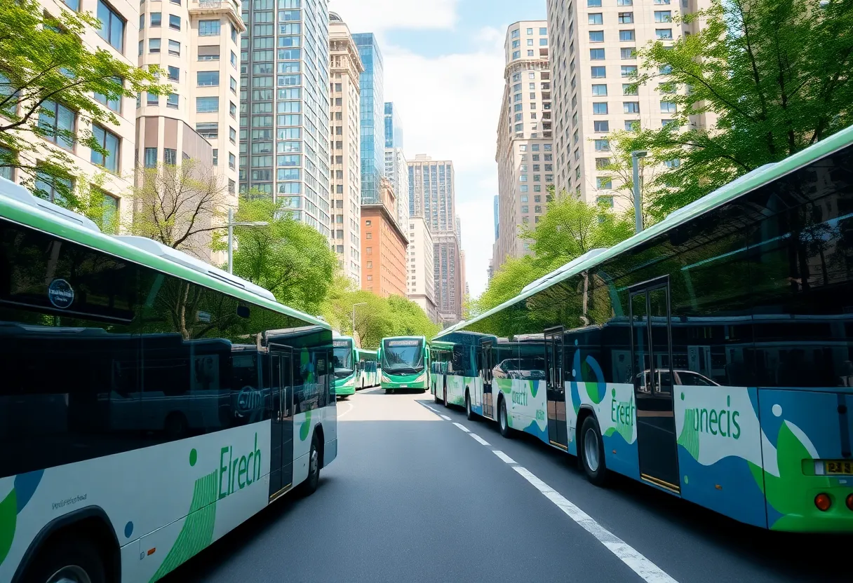New electric buses introduced in Augusta