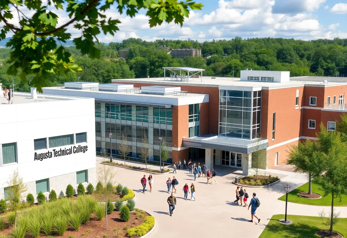 View of Augusta Technical College campus