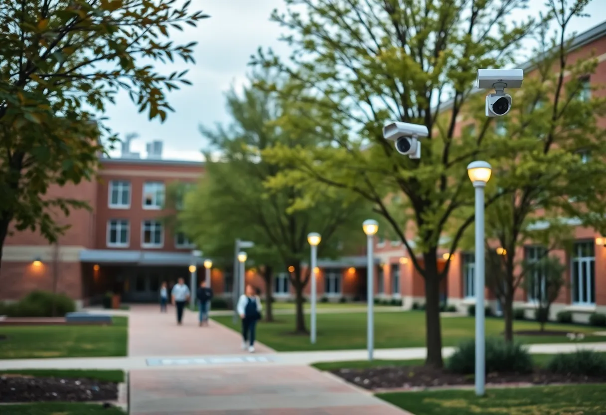 Improved security measures at Helms College campus
