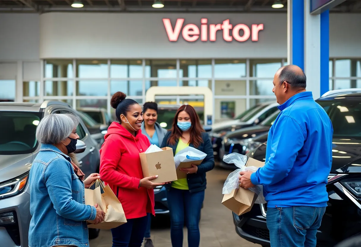 Community service at Milton Ruben Superstore