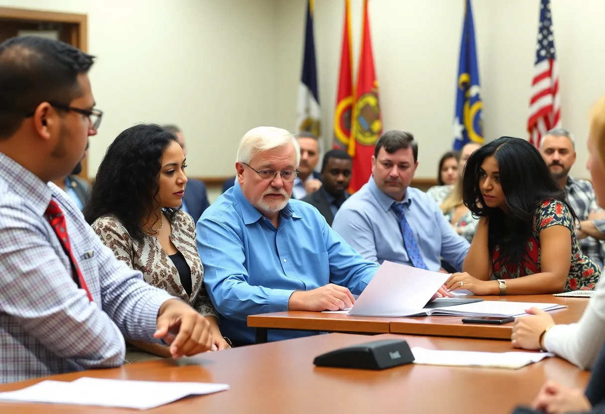 City Council Meeting in North Augusta