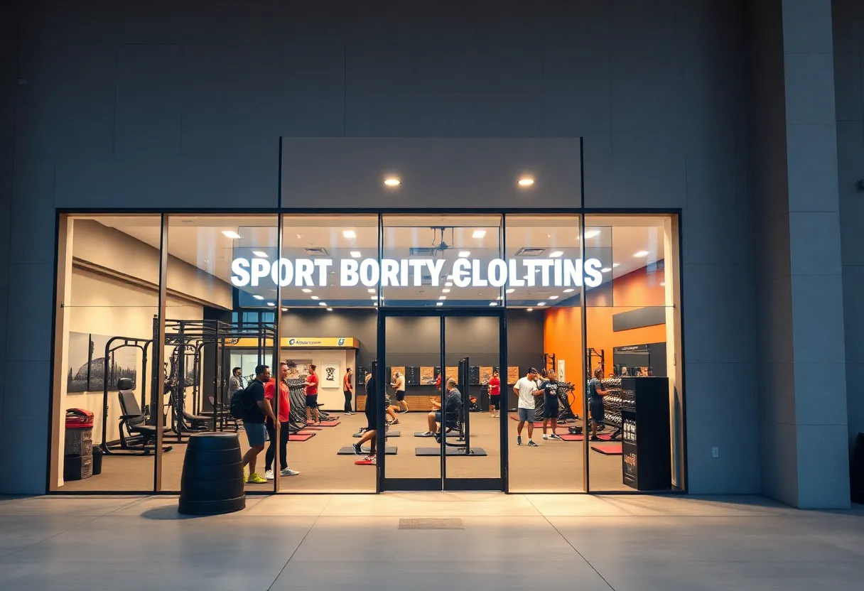 Exterior view of the Alvin & Yvette Harris Sports Performance Center