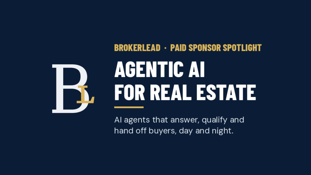 BrokerLEAD agentic AI for real estate, paid sponsor of this HEREAugusta Real Estate Spotlight