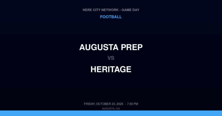 Augusta Prep 44, Heritage 12