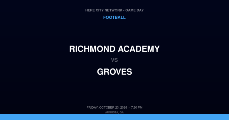 Richmond Academy 67, Groves 0
