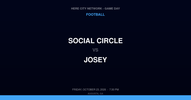 Social Circle 57, Josey 8